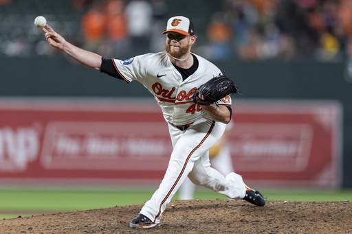 Baltimore Orioles move reliever Craig Kimbrel to designated assignment