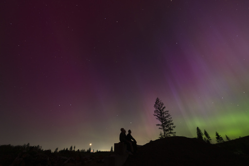 Likelihood of Subtle Auroras in Northern Hemisphere Due to Solar Storms