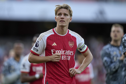 Arsenal’s Captain Odegaard’s Return Date Unknown Due to Ankle Injury