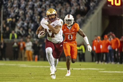 Tuten’s exceptional performance leads Virginia Tech to a 42-21 victory against Boston College