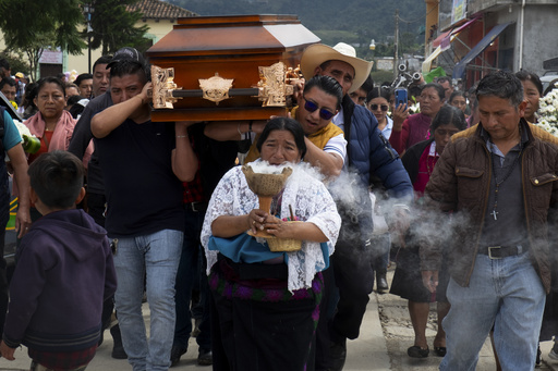 Many gather to grieve the death of a Catholic priest and Indigenous peacemaker in southern Mexico