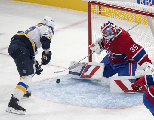 Kirby Dach nets first goal since 2023 as Canadiens secure 5-2 victory over Blues at home