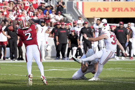 Kyler Murray leads Cardinals to a 24-23 comeback victory over the 49ers