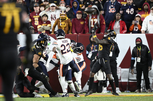 Tyrique Stevenson mocks Commanders supporters moments before Bears fall to a Hail Mary score