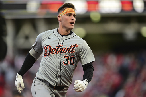 Tigers anticipate Carpenter’s return from hamstring injury for ALDS Game 5 off the bench.