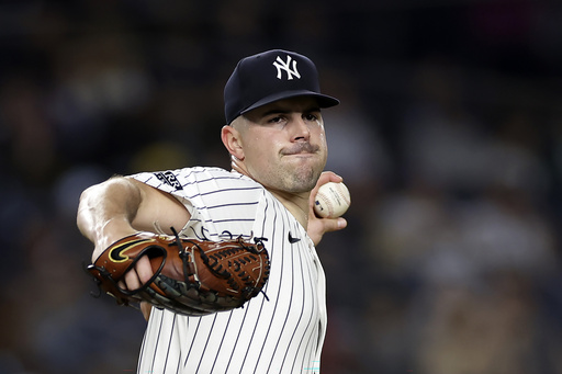 Carlos Rodón to start Game 2 of AL Division Series for Yankees against Royals