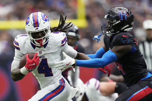 Bills’ Cook sidelined for Jets matchup, as Mosley and Moses return for New York