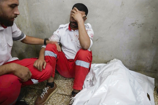 A medic in Gaza discovers he is transporting the body of his mother, who was a victim of an Israeli airstrike.