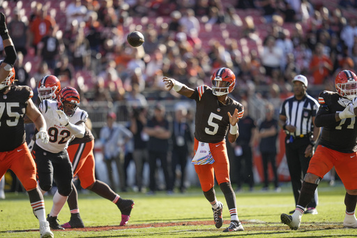 Jameis Winston to take over as starting quarterback for Browns following season-ending injury to Deshaun Watson