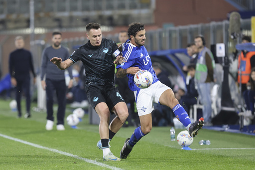 Roma’s Ivan Juric eases stress following a 1-0 victory against Torino in Serie A