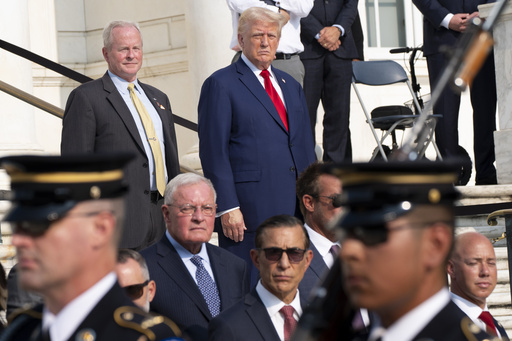 Military shares edited police document regarding incident during Trump’s visit to Arlington National Cemetery