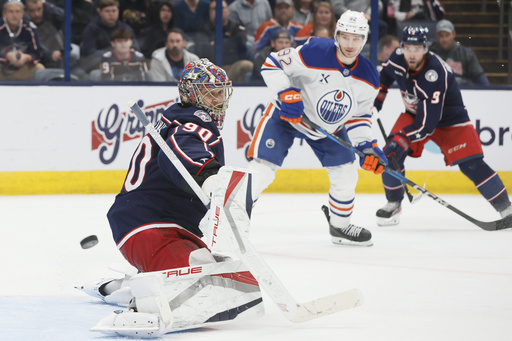 Pyyhtia Nets Initial NHL Goal as Blue Jackets Triumph Over Oilers 6-1