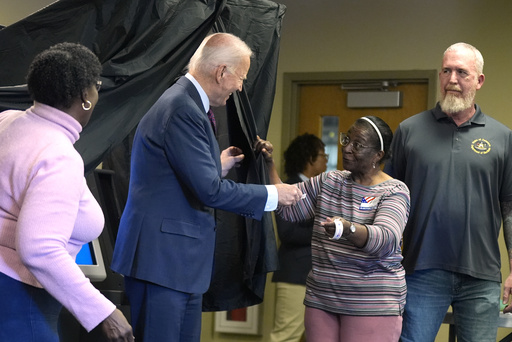 Biden aims to stay prominent in political discourse as Election Day approaches.