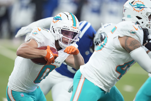 Richardson’s late-game heroics lift Colts over Dolphins 16-10