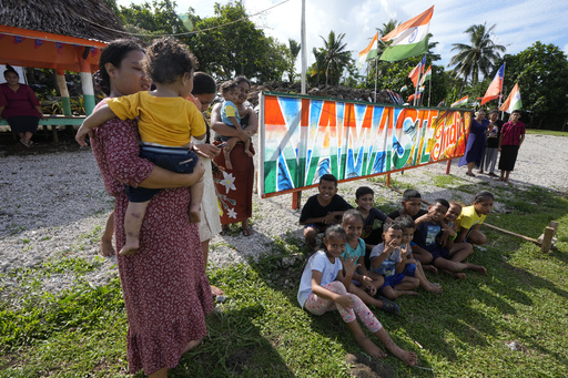 Samoan community gets ready to host King Charles amidst concerns for the future of their reef.