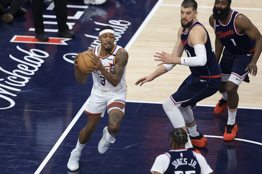 Durant and Beal propel Suns to a 116-113 overtime triumph against Clippers, ruining LA’s debut at Intuit Dome.