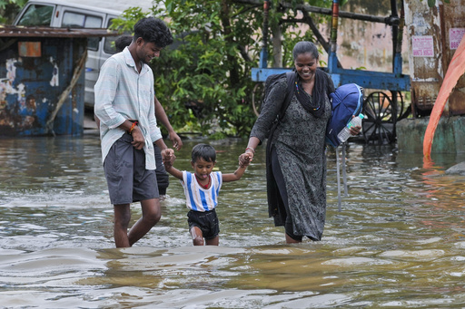 Monsoon rains force school and office closures in IT centers of southern India