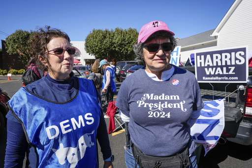 In North Carolina, Trump and Harris deal with a hurricane and a tumultuous gubernatorial contest