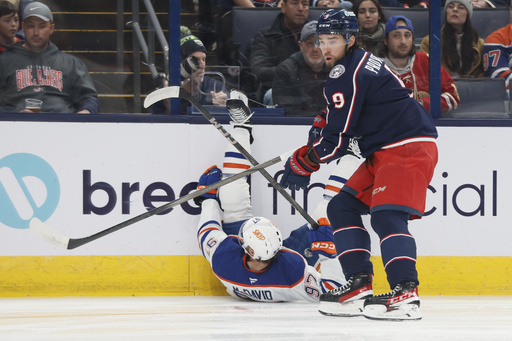 Connor McDavid sustains injury during Oilers matchup against Blue Jackets