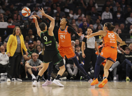 Lynx top Sun 77-70 in Game 2 to even WNBA semifinals behind Collier’s supporting cast