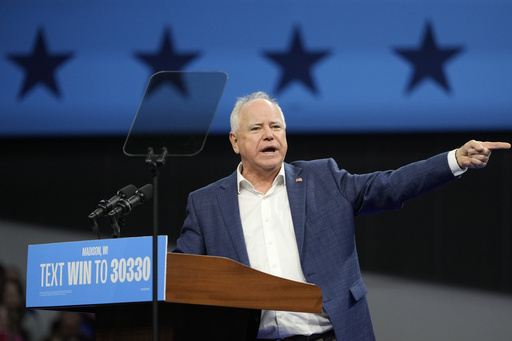 Tim Walz and family cast their early votes in Minnesota