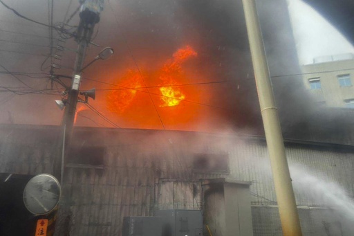 Taiwan hospital fire leaves at least 9 dead as typhoon batters island’s south