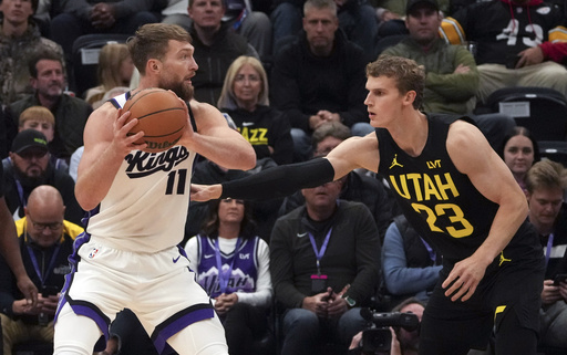 Jazz’s Lauri Markkanen misses Spurs game due to back spasms.