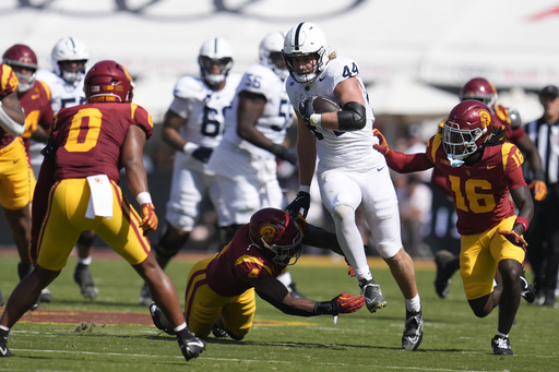 Versatile tight end Tyler Warren adds a fresh aspect to the offense of No. 3 Penn State