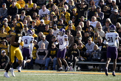 Kaleb Johnson powers Iowa’s explosive 28-point surge in the third quarter to secure a 40-14 victory against Northwestern