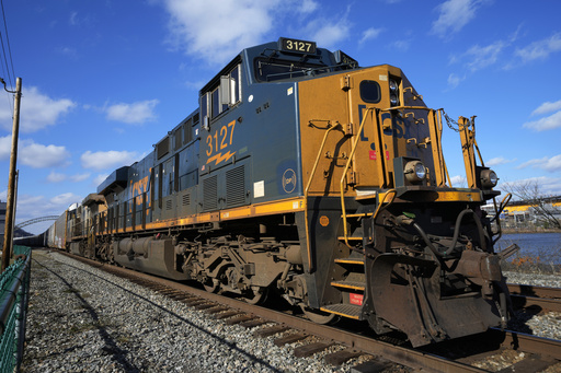 CSX reports an 8% increase in profits as it transports 3% more cargo in Q3.