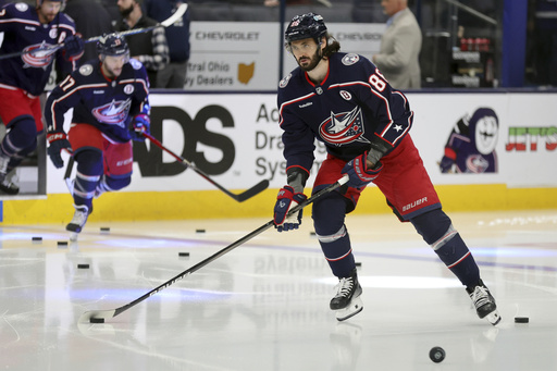 Olivier netted 2 goals in Blue Jackets’ 6-2 victory over Maple Leafs