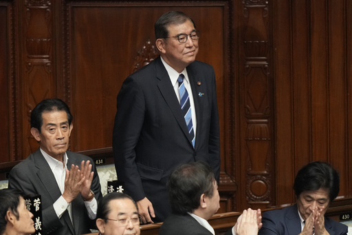 Japan’s new Prime Minister Ishiba vows to push a strong defense under the Japan-US alliance