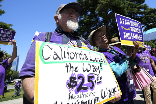 California’s new minimum wage law provides pay increases for health care employees.