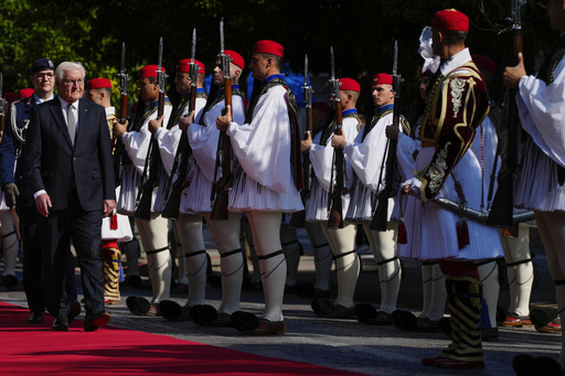 Greek officials inform German president that WWII reparations demands remain active.