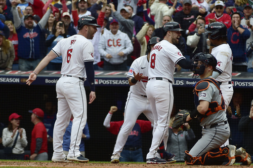 Guardians defeat Tigers 7-3 with Thomas’ grand slam off Skubal, advancing to AL Championship Series