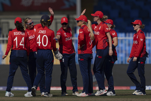 England dominates Scotland, advancing towards knockout phase in Women’s T20 World Cup