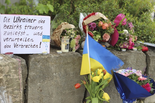 A Russian individual faces charges for the deadly stabbing of two Ukrainian troops in Germany.