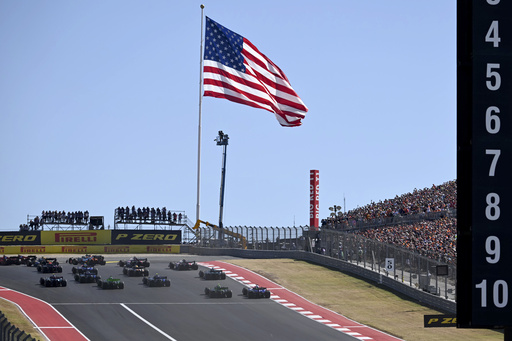 Leclerc claims victory at US Grand Prix while Verstappen’s late penalty secures him 3rd ahead of Norris in championship battle.