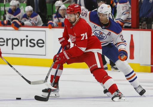 Draisaitl nets overtime goal as Oilers edge Red Wings 3-2