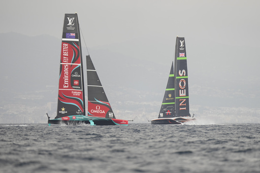 New Zealand takes a 4-0 lead against INEOS Britannia in America’s Cup, requiring 3 additional victories to keep their championship.