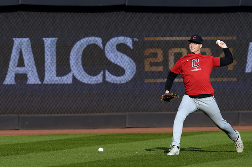 Andrés Giménez and the Cleveland Guardians geared up for the intense atmosphere of Yankee Stadium