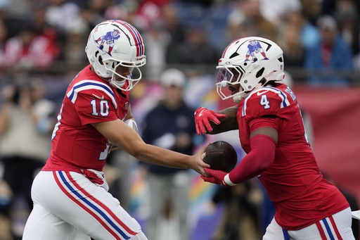 Drake Maye showcases potential in debut for the Patriots despite loss to Texans