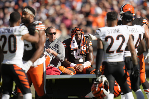 Lamar Jackson and the soaring Ravens travel to face struggling AFC North competitor Browns dealing with Watson’s injury