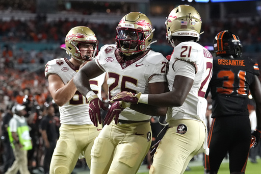 Unbeaten No. 6 Miami defeats Florida State 36-14 in heated rivalry matchup