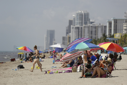 The primary origin of new residents in Florida and Texas last year was international migration.