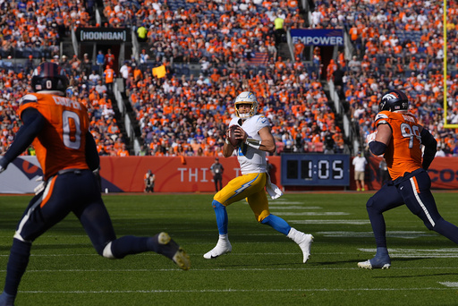 Chargers successfully expanded their passing attack in victory over Denver