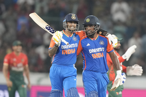 India secures series victory over Bangladesh with impressive T20I total led by Samson’s century