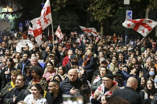 Orbán travels to Georgia to support the ruling party amid ongoing post-election demonstrations.