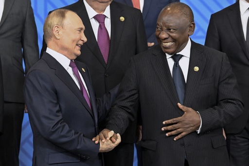 Putin leads BRICS summit aimed at increasing Russia’s influence