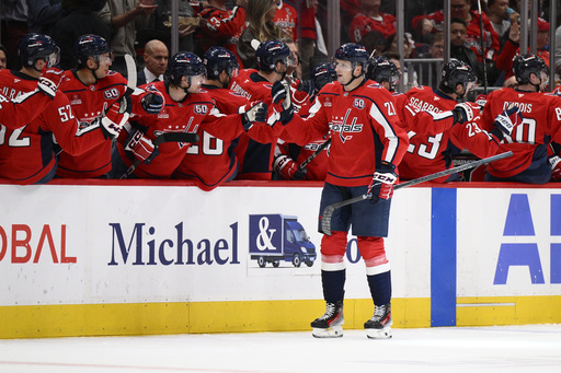 Ovechkin nets two goals to lead Capitals past Rangers 5-3